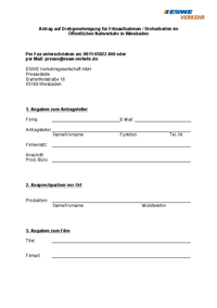 Öffnet das Formular Drehgenehmigung als PDF und zum Download