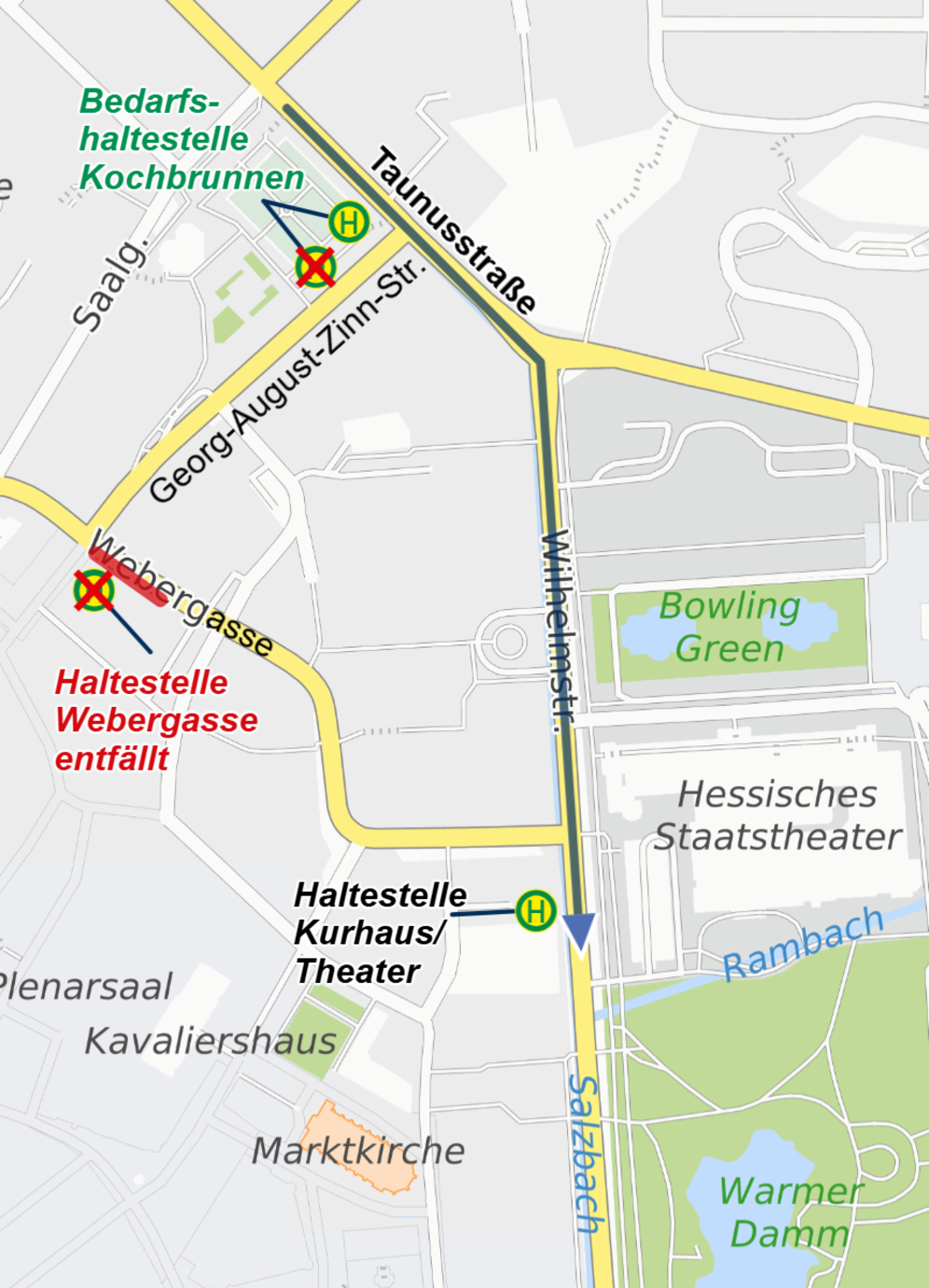 Zeigt Umleitungsgrafik