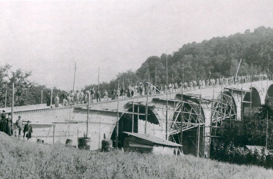 Historisches Bild der Nerobergbahn: Sanierung der Strecke