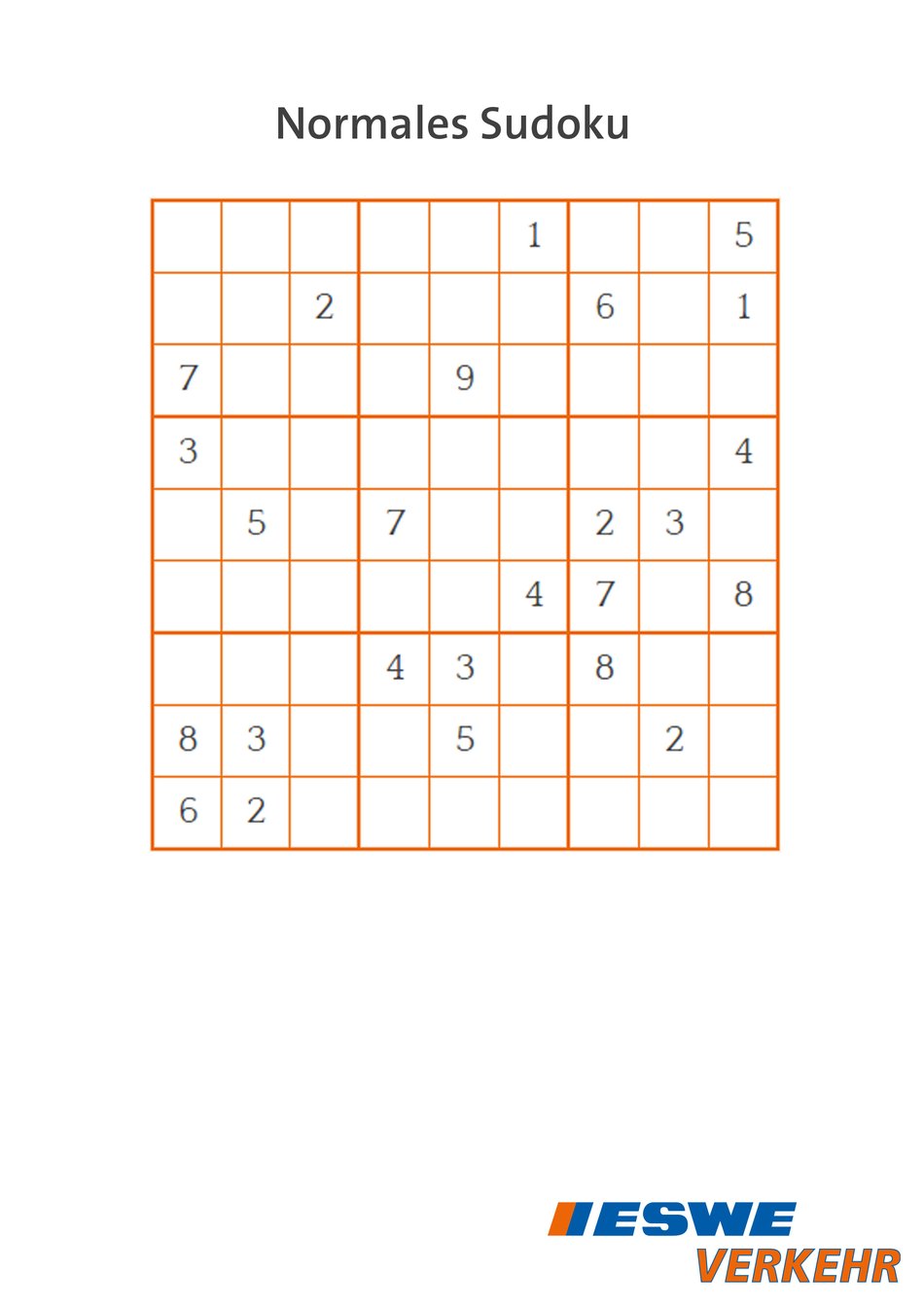 Sudoku normal