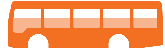 Piktogramm eines Busses
